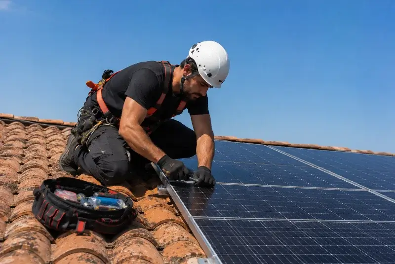 Maintenance et monitoring de panneaux solaires à Osthouse