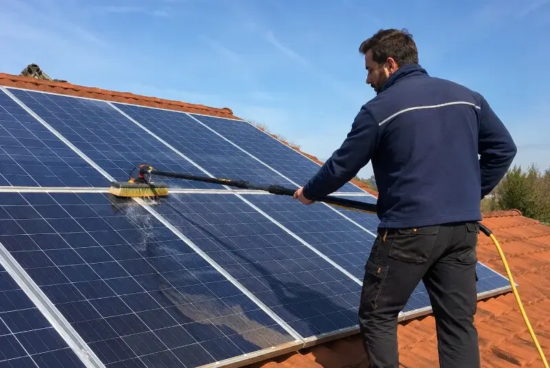 Nettoyage et entretien de panneaux solaires à Osthouse