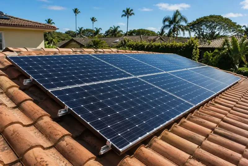 Installation de panneaux solaires à Osthouse